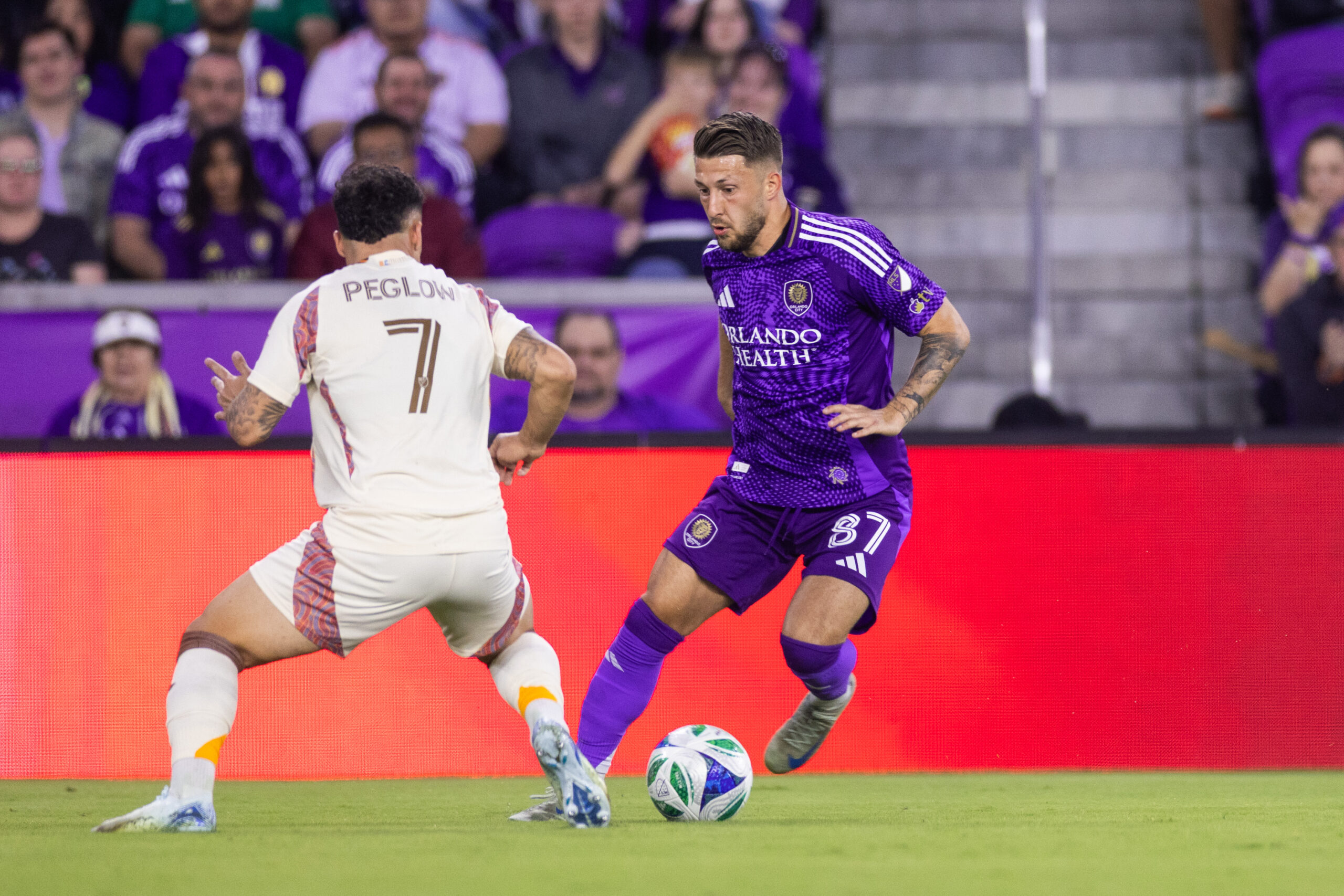 Image of Marco Pasalic against D.C. United from March of 2025.