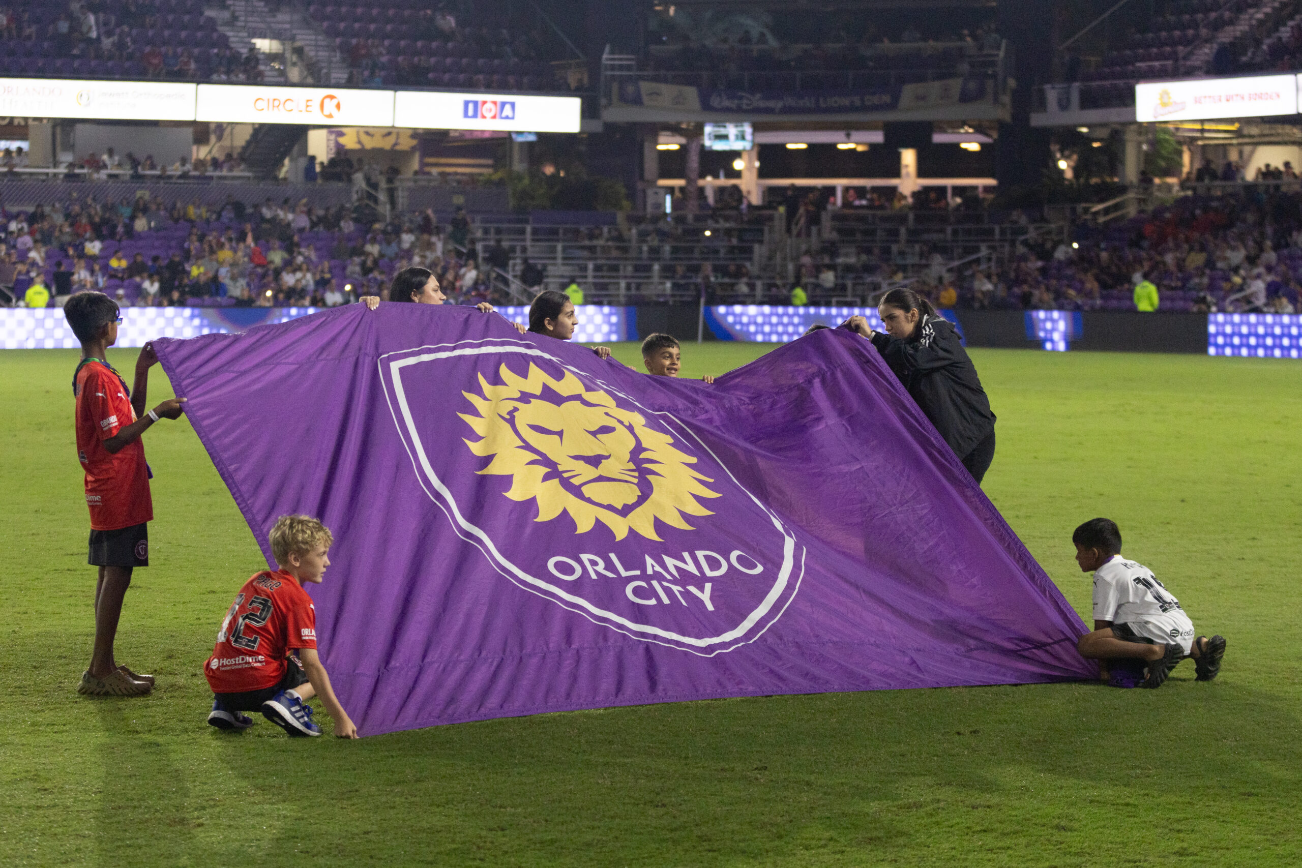 Image of the Orlando City flag.