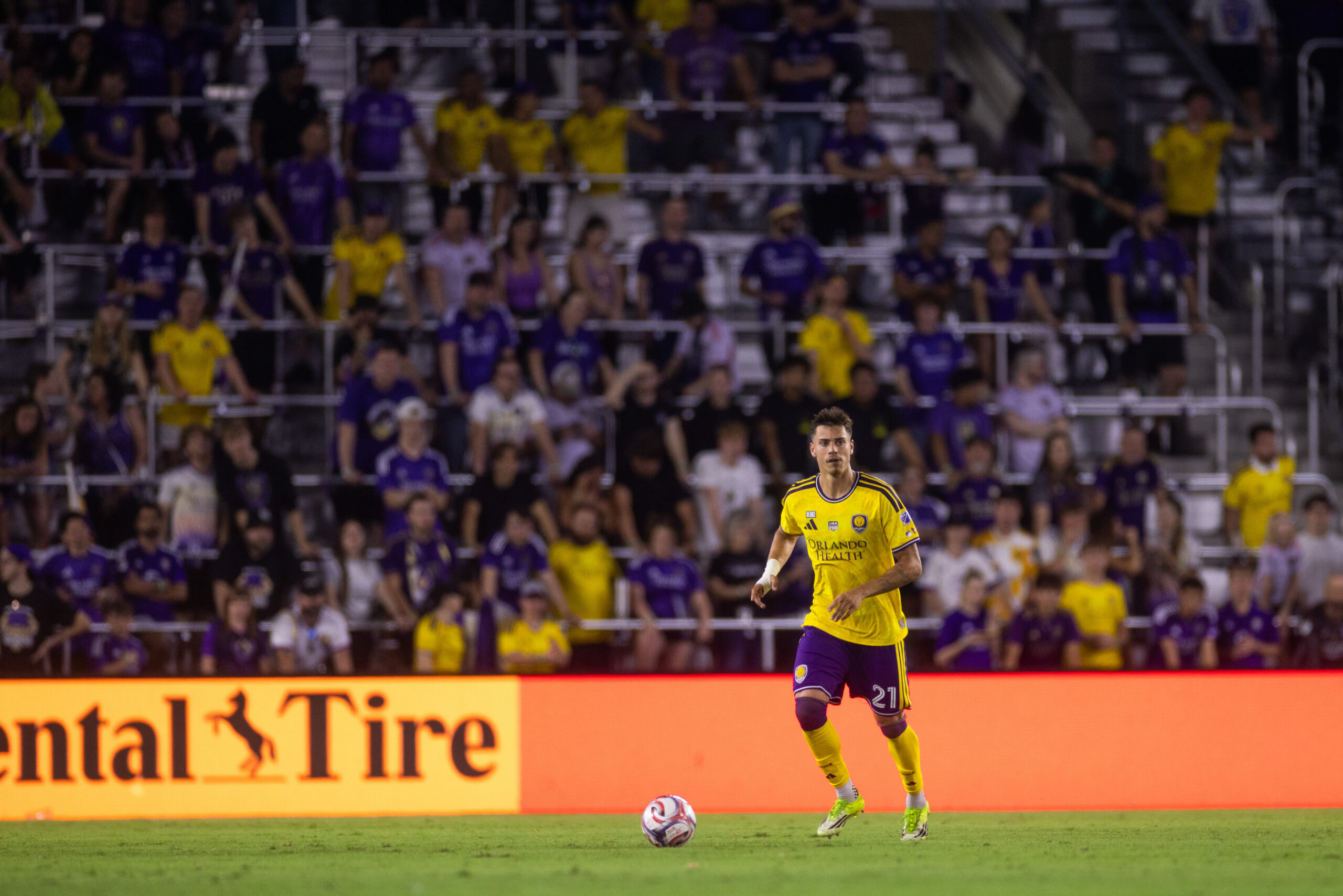 Image of Nolan Miller in his MLS debut.