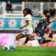 Image of Barbra Banda scoring against the Chicago Stars.