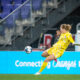Image of Anna Moorhouse kicking the ball.