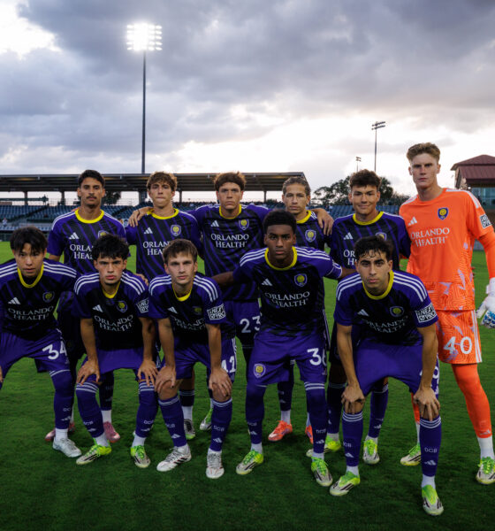Image of the OCB squad before the team's game March 8, 2026 vs. Chicago Fire II.