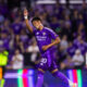 Image of Ignacio Gomez celebrating his first MLS goal against Charlotte FC.