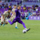 Image of Griffin Dorsey preparing to shoot on a breakaway against Atlanta.