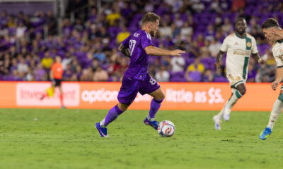 Image of Marco Pasalic dribbling the ball in the attack against Atlanta.
