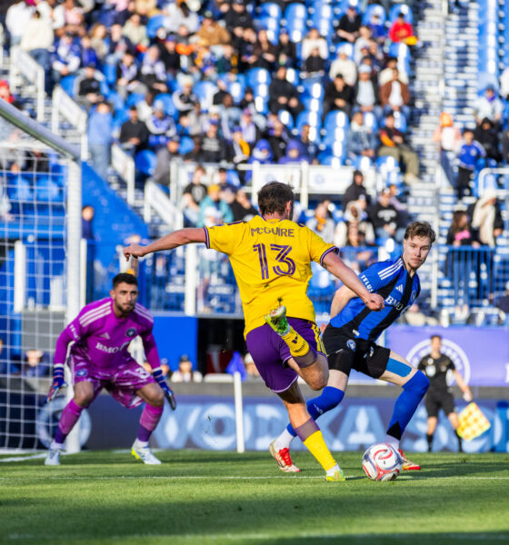 Image of Duncan McGuire shooting against Montreal.