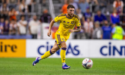 Image of Marco Pasalic dribbling the ball at Cincinnati.