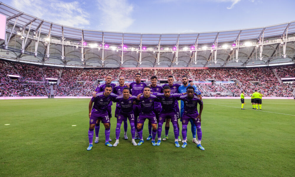 Image of Orlando City's starting XI to face Inter Miami on May 2, 2026.