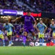 Image of Martin Ojeda attempting a penalty kick against Philadelphia.