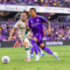 Image of Tiago attacking against Atlanta United.
