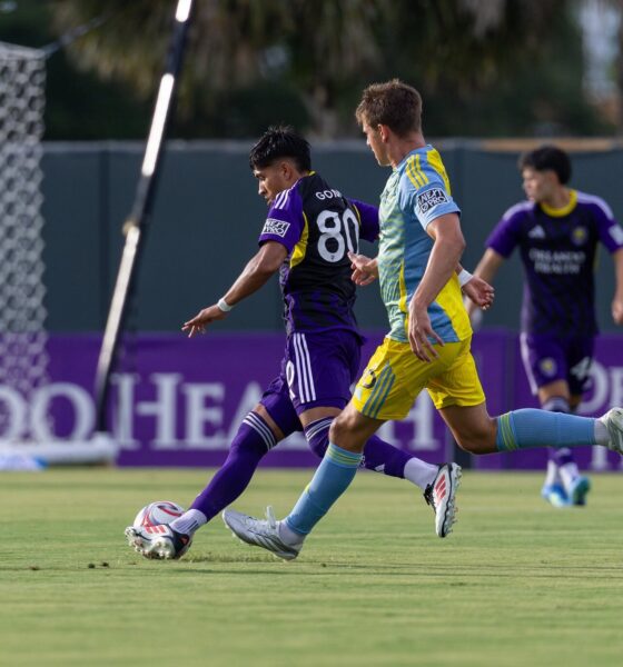 Image of Ignacio Gomez playing against Philadelphia Union II.