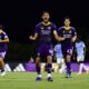 Image of Pedro Leao celebrating a goal against Chattanooga FC.