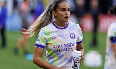 Image of Orlando Pride forward Gabi Nunes.