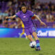 Image of Jacquie Ovalle with the ball against Utah.