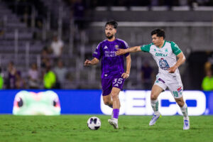 Image of Joran Gerbet in his return from injury against Club Leon.