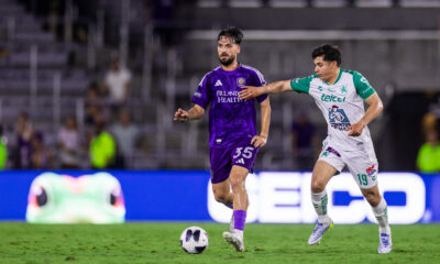 Image of Joran Gerbet in his return from injury against Club Leon.