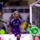 Image of Antoine Griezmann and Justin Ellis celebrating a goal against Real Salt Lake.