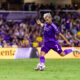 Image of Antoine Griezmann taking a shot vs. Real Salt Lake.