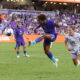 Image of Simone Jackson in action against Racing Louisville.