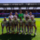 Image of the Orlando Pride's starters before their match at Houston.